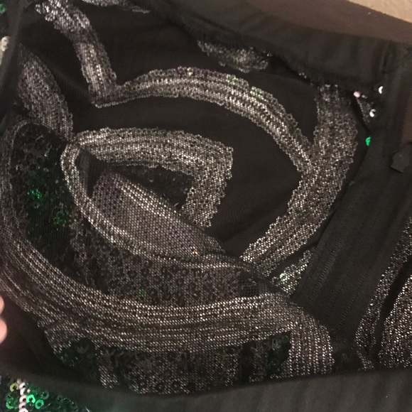 Beaded Bodysuit with heart shaped design. - Picture 6 of 9